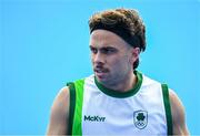 24 July 2024; Daragh Walsh of Team Ireland during the Men's Hockey warm up match between Ireland and South Africa at the Yves-du-Manoir Stadium during the 2024 Paris Summer Olympic Games in Paris, France. Photo by Stephen McCarthy/Sportsfile