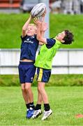 24 July 2024; Participants during the Bank of Ireland Leinster Rugby Summer Camp at De la Salle Palmerston Rugby Club in Dublin. Photo by Stephen Marken/Sportsfile
