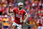 21 July 2024; Shane Kingston of Cork celebrates after scoring a point during the GAA Hurling All-Ireland Senior Championship Final between Clare and Cork at Croke Park in Dublin. Photo by Piaras Ó Mídheach/Sportsfile