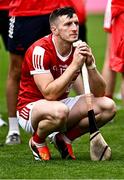 21 July 2024; Patrick Horgan of Cork after his side's defeat in the GAA Hurling All-Ireland Senior Championship Final between Clare and Cork at Croke Park in Dublin. Photo by Piaras Ó Mídheach/Sportsfile