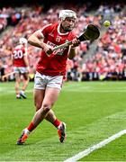 21 July 2024; Patrick Horgan of Cork takes a free during the GAA Hurling All-Ireland Senior Championship Final between Clare and Cork at Croke Park in Dublin. Photo by Piaras Ó Mídheach/Sportsfile
