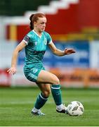 24 July 2024; Fiona Owens of Shamrock Rovers during the Avenir Sports All-Island Cup semi-final match between Shelbourne and Shamrock Rovers at Tolka Park in Dublin. Photo by Thomas Flinkow/Sportsfile