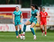 24 July 2024; Aoife Kelly of Shamrock Rovers during the Avenir Sports All-Island Cup semi-final match between Shelbourne and Shamrock Rovers at Tolka Park in Dublin. Photo by Thomas Flinkow/Sportsfile