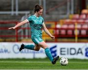 24 July 2024; Scarlett Herron of Shamrock Rovers during the Avenir Sports All-Island Cup semi-final match between Shelbourne and Shamrock Rovers at Tolka Park in Dublin. Photo by Thomas Flinkow/Sportsfile
