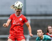 24 July 2024; Jemma Quinn of Shelbourne during the Avenir Sports All-Island Cup semi-final match between Shelbourne and Shamrock Rovers at Tolka Park in Dublin. Photo by Thomas Flinkow/Sportsfile