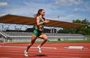 25 July 2024; Sophie Becker of Team Ireland during a Team Ireland athletics squad training session at Stade Philippe Mahut in Fontainebleau ahead of the 2024 Paris Summer Olympic Games in Paris, France. Photo by Sam Barnes/Sportsfile
