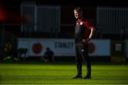 25 July 2024; Stephen Kenny manager of St Patrick's Athletic before the UEFA Conference League second qualifying round first leg match between St Patrick's Athletic and FC Vaduz at Richmond Park in Dublin. Photo by Matt Browne/Sportsfile