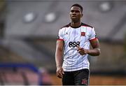 26 July 2024; Mayowa Animasahun of Dundalk during the SSE Airtricity Men's Premier Division match between Bohemians and Dundalk at Dalymount Park in Dublin. Photo by Seb Daly/Sportsfile