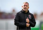 26 July 2024; Bohemians manager Alan Reynolds before the SSE Airtricity Men's Premier Division match between Bohemians and Dundalk at Dalymount Park in Dublin. Photo by Seb Daly/Sportsfile