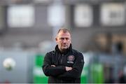 26 July 2024; Bohemians manager Alan Reynolds before the SSE Airtricity Men's Premier Division match between Bohemians and Dundalk at Dalymount Park in Dublin. Photo by Seb Daly/Sportsfile