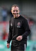 26 July 2024; Bohemians first team coach Derek Pender before the SSE Airtricity Men's Premier Division match between Bohemians and Dundalk at Dalymount Park in Dublin. Photo by Seb Daly/Sportsfile