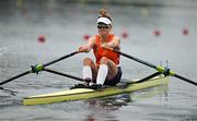 27 July 2024; Karolien Florijn of Team Netherlands during the Women's Single Sculls Heat 2 at Vaires-sur-Marne Nautical Stadium during the 2024 Paris Summer Olympic Games in Paris, France. Photo by Brendan Moran/Sportsfile