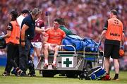 28 July 2024; Rory Grugan of Armagh is treated for an injury during the GAA Football All-Ireland Senior Championship Final match between Armagh and Galway at Croke Park in Dublin. Photo by Ben McShane/Sportsfile