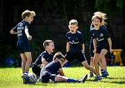 31 July 2024; Participants during the Bank of Ireland Leinster Rugby Summer Camp at St Mary's College RFC in Dublin. Photo by Harry Murphy/Sportsfile