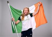 1 August 2024; Team Ireland complete as athletes for Para Equestrian, Para Triathlon and Para Rowing are unveiled at the RDS in Dublin. Paralympics Ireland athletes will compete at Paris 2024 this summer from August 28 - September 8 #TheNextLevel | #Paris2024 | #TeamIreland. Pictured is para-triathlete Cassie Cava. Photo by Harry Murphy/Sportsfile