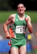 8 August 1998; Gordon Kennedy on his way to winning the U17 400m during the Capri Sun Celtic Games at Morton Stadium in Santry, Dublin. Photo Ray McManus/Sportsfile