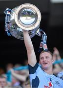 22 September 2013; Dublin's Ciaran Kilkenny lifts the Sam Maguire Cup following their victory. GAA Football All-Ireland Senior Championship Final, Dublin v Mayo, Croke Park, Dublin. Picture credit: Stephen McCarthy / SPORTSFILE