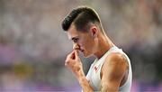 6 August 2024; Jakob Ingebrigtsen of Team Norway after finishing 4th in the men's 1500m final at the Stade de France during the 2024 Paris Summer Olympic Games in Paris, France. Photo by Sam Barnes/Sportsfile