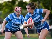 6 August 2024; Leah Tarpey during a Leinster Rugby women's training session at The High School in Rathgar, Dublin. Photo by Shauna Clinton/Sportsfile