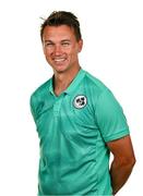 10 August 2024; Performance & pathway coach Glenn Querl during an Ireland Women's cricket squad portraits session at Pembroke Cricket Club in Dublin. Photo by Seb Daly/Sportsfile