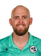 10 August 2024; Spin bowling coach James Cameron during an Ireland Women's cricket squad portraits session at Pembroke Cricket Club in Dublin. Photo by Seb Daly/Sportsfile