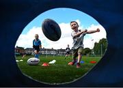 10 August 2024; Family fun day fan zone activities before the Vodafone Women’s Interprovincial Championship Round One match between Leinster and Connacht at Energia Park in Dublin. Photo by Seb Daly/Sportsfile