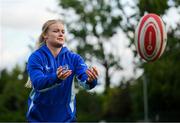 13 August 2024; Erin McConnell during a Leinster Rugby women's training session at The High School in Rathgar, Dublin. Photo by Shauna Clinton/Sportsfile