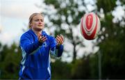 13 August 2024; Erin McConnell during a Leinster Rugby women's training session at The High School in Rathgar, Dublin. Photo by Shauna Clinton/Sportsfile