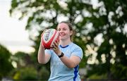 13 August 2024; Sarah Delaney during a Leinster Rugby women's training session at The High School in Rathgar, Dublin. Photo by Shauna Clinton/Sportsfile