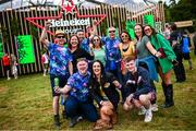 16 August 2024; Festival goers pictured at Heineken® House at Electric Picnic in Stradbally, Laois. Making its Irish debut after huge success at global festivals, Heineken® House puts festival goers front and centre with elevated areas, immersive dj experience and raised dance platforms. Production will elevate this unique build, with stunning visual and lighting design to create a spectacle that is a must see this Electric Picnic. Heineken® continues to champion Irish talent with a full lineup of local talent across the three days. Photo by Ramsey Cardy/Sportsfile