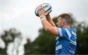 22 August 2024; John McKee during a Leinster Rugby squad open training session at Gorey RFC in Wexford. Photo by Seb Daly/Sportsfile