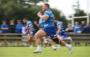 22 August 2024; John McKee during a Leinster Rugby squad open training session at Gorey RFC in Wexford. Photo by Seb Daly/Sportsfile