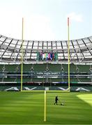 23 August 2024; A general view of Aviva Stadium in Dublin ahead of the 2024 Aer Lingus College Football Classic match between Florida State and Georgia Tech this Saturday. Photo by Sam Barnes/Sportsfile