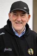 25 August 2024; New joint Offaly county football manager Mickey Harte in attendance during the Offaly Senior Club Football Championship Group 1 Round 3 match between Rhode and Tullamore at Daingean GAA Club in Offaly. Photo by Brendan Moran/Sportsfile