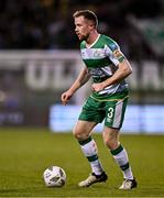 25 August 2024; Sean Hoare of Shamrock Rovers during the SSE Airtricity Men's Premier Division match between Shamrock Rovers and Galway United at Tallaght Stadium in Dublin. Photo by Ben McShane/Sportsfile