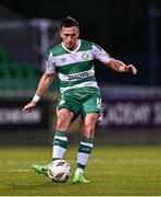 25 August 2024; Aaron McEneff of Shamrock Rovers during the SSE Airtricity Men's Premier Division match between Shamrock Rovers and Galway United at Tallaght Stadium in Dublin. Photo by Ben McShane/Sportsfile