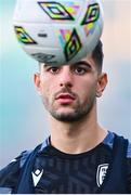 28 August 2024; Konstantinos Koulierakis during a PAOK training session at Tallaght Stadium in Dublin. Photo by Stephen McCarthy/Sportsfile