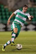 29 August 2024; Daniel Cleary of Shamrock Rovers during the UEFA Europa League play-off second leg match between Shamrock Rovers and PAOK at Tallaght Stadium in Dublin. Photo by Thomas Flinkow/Sportsfile