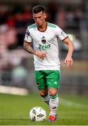 30 August 2024; Evan McLaughlin of Cork City during the SSE Airtricity Men's First Division match between Cork City and Longford Town at Turner's Cross in Cork. Photo by Michael P Ryan/Sportsfile