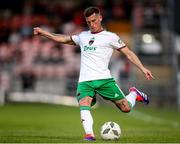 30 August 2024; Evan McLaughlin of Cork City during the SSE Airtricity Men's First Division match between Cork City and Longford Town at Turner's Cross in Cork. Photo by Michael P Ryan/Sportsfile