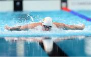 6 September 2024; Barry McClements of Ireland in action during the men's S9 100m butterfly final on day nine of the Paris 2024 Paralympic Games at La Defense Arena in Paris, France. Photo by Ian MacNicol/Sportsfile