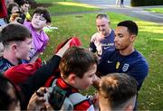 6 September 2024; Trent Alexander-Arnold arrives at their team hotel in Maynooth, Kildare, for the UEFA Nations League B match between Republic of Ireland and England at Aviva Stadium in Dublin. Photo by Stephen McCarthy/Sportsfile