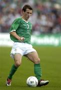 18 August 2004; Liam Miller, Republic of Ireland. International Friendly, Republic of Ireland v Bulgaria, Lansdowne Road, Dublin. Picture credit; Matt Browne / SPORTSFILE