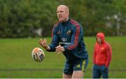 24 September 2013; Munster's Paul O'Connell during squad training ahead of their Celtic League 2013/14 Round 4 game against Newport Gwent Dragons on Saturday. Munster Rugby Squad Training & Media Briefing, University of Limerick, Limerick. Picture credit: Diarmuid Greene / SPORTSFILE