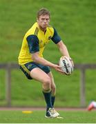 24 September 2013; Munster's Ivan Dineen in action during squad training ahead of their Celtic League 2013/14 Round 4 game against Newport Gwent Dragons on Saturday. Munster Rugby Squad Training & Media Briefing, University of Limerick, Limerick. Picture credit: Diarmuid Greene / SPORTSFILE