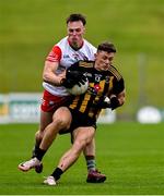 8 September 2024; Michael Murphy of St Peter's Dunboyne in action against Adam Muldoon of Gaeil Colmcille during the Meath County Senior Club Football Championship Group B Round 3 match between St Peter's, Dunboyne and Gaeil Colmcille at Páirc Tailteann in Navan, Meath. Photo by Ben McShane/Sportsfile