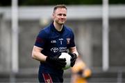 8 September 2024; Raheny goalkeeper Rob Hennelly at half-time the Dublin County Senior 1 Club Football Championship Group 2 match between Castleknock and Raheny at Parnell Park in Dublin. Photo by Piaras Ó Mídheach/Sportsfile