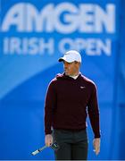 12 September 2024; Rory McIlroy of Northern Ireland on the seventh green during day one of the Amgen Irish Open Golf Championship 2024 at the Royal County Down Golf Club in Newcastle, Down. Photo by Brendan Moran/Sportsfile