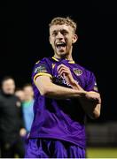 13 September 2024; Reece Webb of Wexford after his side's victory in the Sports Direct Men's FAI Cup Quarter Final match between Wexford and Treaty United at Ferrycarrig Park in Wexford. Photo by Michael P Ryan/Sportsfile