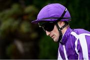 14 September 2024; Jockey Billy Lee before the Ballylinch Stud Irish EBF Ingabelle Stakes during day one of the Irish Champions Festival at Leopardstown Racecourse in Dublin. Photo by Seb Daly/Sportsfile